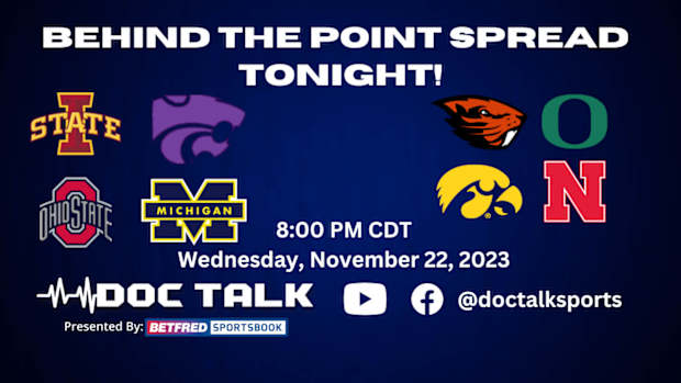 Behind The Point Spread 2023 week 13